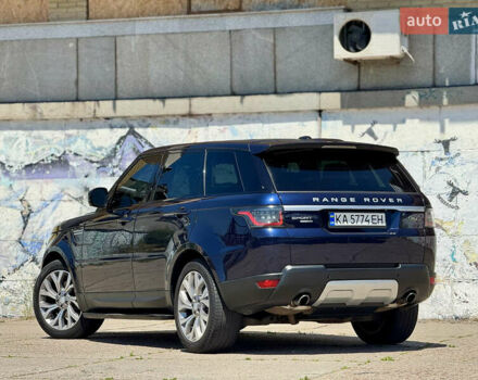 Синій Ленд Ровер Range Rover Sport, об'ємом двигуна 3 л та пробігом 193 тис. км за 24999 $, фото 24 на Automoto.ua