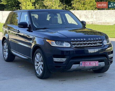 Синій Ленд Ровер Range Rover Sport, об'ємом двигуна 3 л та пробігом 197 тис. км за 18999 $, фото 10 на Automoto.ua