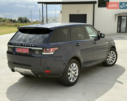 Синій Ленд Ровер Range Rover Sport, об'ємом двигуна 3 л та пробігом 195 тис. км за 18499 $, фото 9 на Automoto.ua