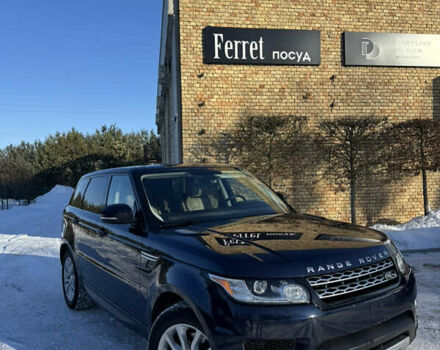 Синий Ленд Ровер Рендж Ровер Спорт, объемом двигателя 3 л и пробегом 200 тыс. км за 19500 $, фото 1 на Automoto.ua