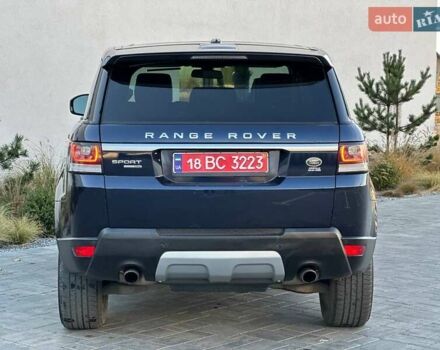 Синий Ленд Ровер Рендж Ровер Спорт, объемом двигателя 3 л и пробегом 197 тыс. км за 19900 $, фото 4 на Automoto.ua