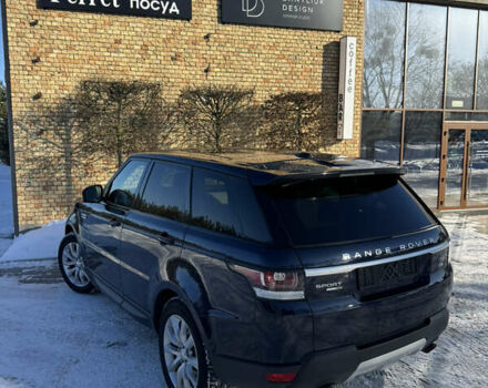 Синий Ленд Ровер Рендж Ровер Спорт, объемом двигателя 3 л и пробегом 198 тыс. км за 18999 $, фото 3 на Automoto.ua