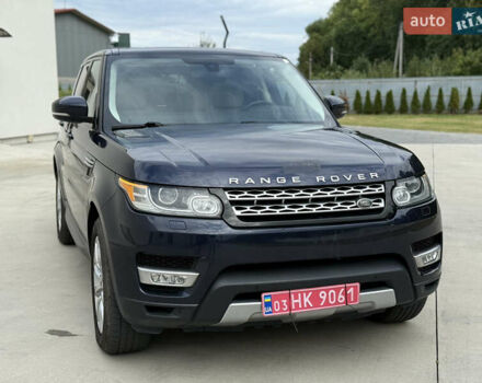 Синій Ленд Ровер Range Rover Sport, об'ємом двигуна 3 л та пробігом 195 тис. км за 18499 $, фото 3 на Automoto.ua