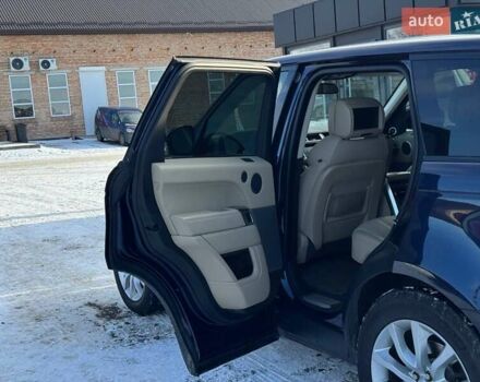 Синий Ленд Ровер Рендж Ровер Спорт, объемом двигателя 3 л и пробегом 193 тыс. км за 18800 $, фото 12 на Automoto.ua