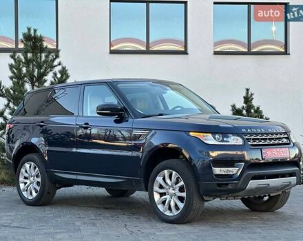 Синий Ленд Ровер Рендж Ровер Спорт, объемом двигателя 3 л и пробегом 197 тыс. км за 19900 $, фото 2 на Automoto.ua
