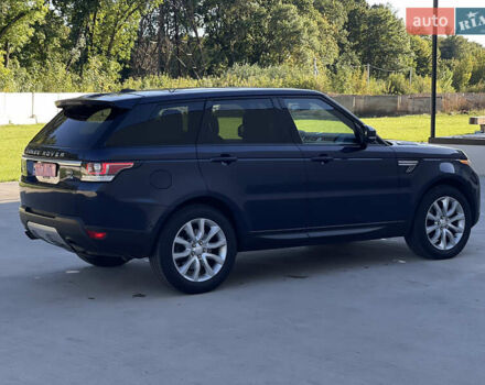 Синій Ленд Ровер Range Rover Sport, об'ємом двигуна 3 л та пробігом 197 тис. км за 18999 $, фото 7 на Automoto.ua