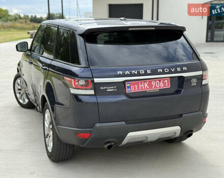 Синій Ленд Ровер Range Rover Sport, об'ємом двигуна 3 л та пробігом 195 тис. км за 18499 $, фото 11 на Automoto.ua