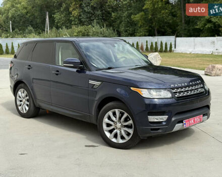 Синій Ленд Ровер Range Rover Sport, об'ємом двигуна 3 л та пробігом 195 тис. км за 18499 $, фото 5 на Automoto.ua