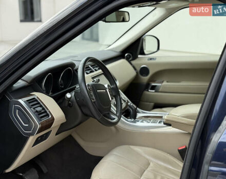 Синій Ленд Ровер Range Rover Sport, об'ємом двигуна 3 л та пробігом 195 тис. км за 18499 $, фото 13 на Automoto.ua