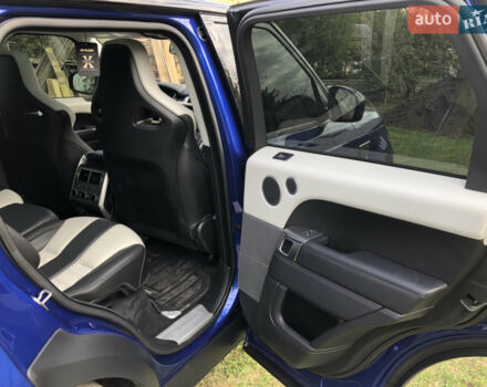 Синій Ленд Ровер Range Rover Sport, об'ємом двигуна 5 л та пробігом 147 тис. км за 37000 $, фото 9 на Automoto.ua