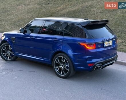 Синий Ленд Ровер Рендж Ровер Спорт, объемом двигателя 5 л и пробегом 159 тыс. км за 47000 $, фото 14 на Automoto.ua
