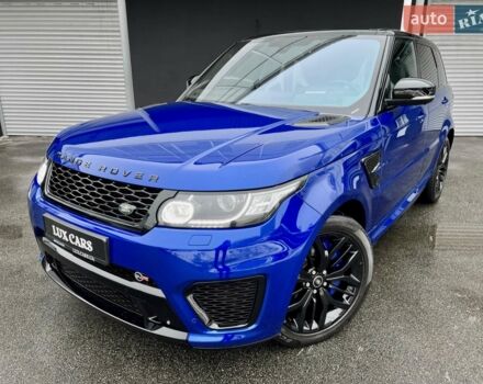 Синій Ленд Ровер Range Rover Sport, об'ємом двигуна 5 л та пробігом 99 тис. км за 59900 $, фото 9 на Automoto.ua