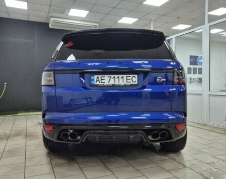 Синій Ленд Ровер Range Rover Sport, об'ємом двигуна 5 л та пробігом 130 тис. км за 41000 $, фото 2 на Automoto.ua