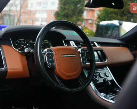 Синій Ленд Ровер Range Rover Sport, об'ємом двигуна 5 л та пробігом 89 тис. км за 57500 $, фото 9 на Automoto.ua