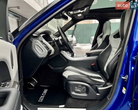Синій Ленд Ровер Range Rover Sport, об'ємом двигуна 5 л та пробігом 99 тис. км за 59900 $, фото 52 на Automoto.ua