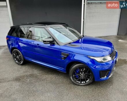 Синій Ленд Ровер Range Rover Sport, об'ємом двигуна 5 л та пробігом 99 тис. км за 59900 $, фото 15 на Automoto.ua