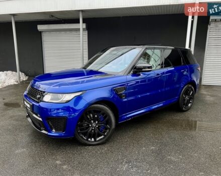 Синій Ленд Ровер Range Rover Sport, об'ємом двигуна 5 л та пробігом 97 тис. км за 59900 $, фото 6 на Automoto.ua