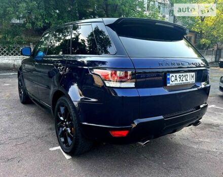 Синій Ленд Ровер Range Rover Sport, об'ємом двигуна 3 л та пробігом 108 тис. км за 34500 $, фото 5 на Automoto.ua