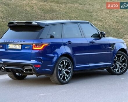 Синий Ленд Ровер Рендж Ровер Спорт, объемом двигателя 5 л и пробегом 159 тыс. км за 47000 $, фото 12 на Automoto.ua