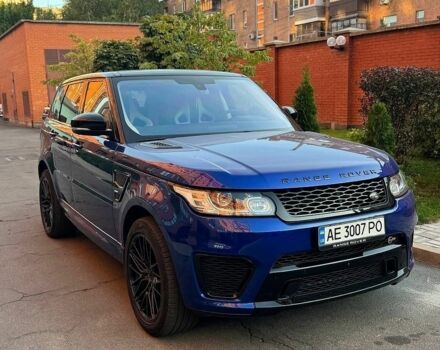Синій Ленд Ровер Range Rover Sport, об'ємом двигуна 5 л та пробігом 148 тис. км за 34000 $, фото 10 на Automoto.ua