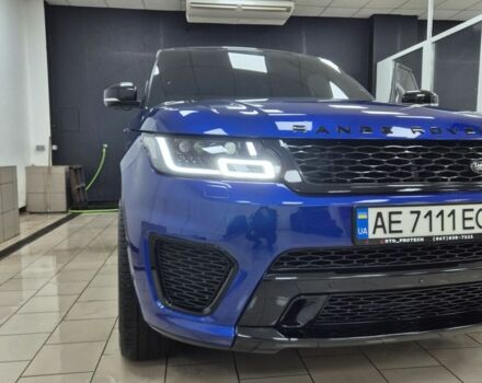 Синій Ленд Ровер Range Rover Sport, об'ємом двигуна 5 л та пробігом 130 тис. км за 41000 $, фото 4 на Automoto.ua