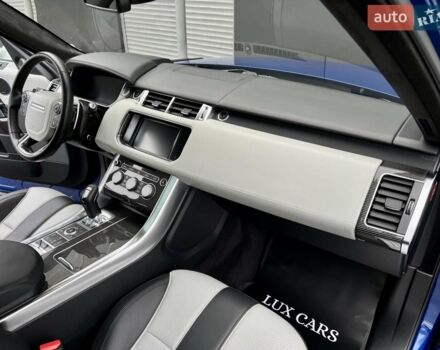 Синій Ленд Ровер Range Rover Sport, об'ємом двигуна 5 л та пробігом 99 тис. км за 59900 $, фото 57 на Automoto.ua
