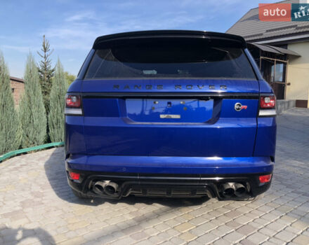 Синій Ленд Ровер Range Rover Sport, об'ємом двигуна 5 л та пробігом 147 тис. км за 37000 $, фото 4 на Automoto.ua