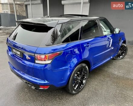 Синій Ленд Ровер Range Rover Sport, об'ємом двигуна 5 л та пробігом 97 тис. км за 59900 $, фото 35 на Automoto.ua