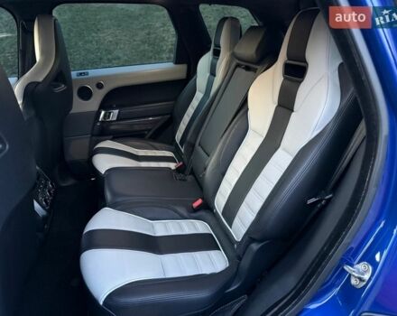 Синий Ленд Ровер Рендж Ровер Спорт, объемом двигателя 5 л и пробегом 159 тыс. км за 47000 $, фото 5 на Automoto.ua