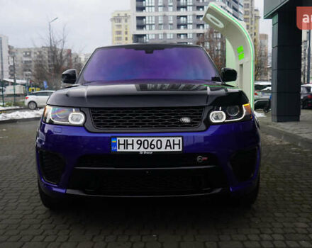 Синій Ленд Ровер Range Rover Sport, об'ємом двигуна 5 л та пробігом 89 тис. км за 57500 $, фото 11 на Automoto.ua