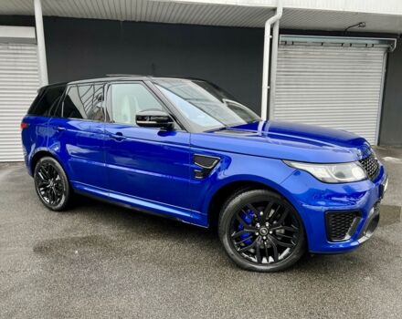 Синій Ленд Ровер Range Rover Sport, об'ємом двигуна 5 л та пробігом 97 тис. км за 59900 $, фото 16 на Automoto.ua