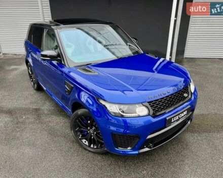 Синій Ленд Ровер Range Rover Sport, об'ємом двигуна 5 л та пробігом 99 тис. км за 59900 $, фото 19 на Automoto.ua