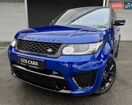 Синій Ленд Ровер Range Rover Sport, об'ємом двигуна 5 л та пробігом 97 тис. км за 59900 $, фото 13 на Automoto.ua