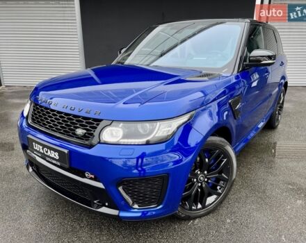 Синій Ленд Ровер Range Rover Sport, об'ємом двигуна 5 л та пробігом 97 тис. км за 59900 $, фото 8 на Automoto.ua