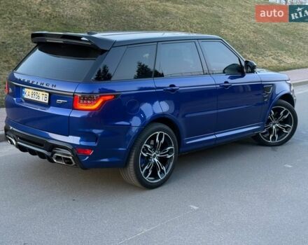 Синий Ленд Ровер Рендж Ровер Спорт, объемом двигателя 5 л и пробегом 159 тыс. км за 47000 $, фото 11 на Automoto.ua