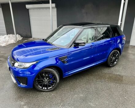 Синій Ленд Ровер Range Rover Sport, об'ємом двигуна 5 л та пробігом 97 тис. км за 59900 $, фото 5 на Automoto.ua