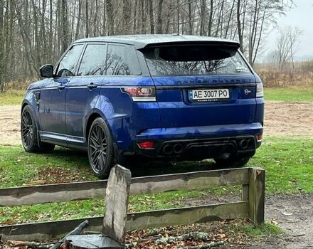 Синій Ленд Ровер Range Rover Sport, об'ємом двигуна 5 л та пробігом 140 тис. км за 46000 $, фото 2 на Automoto.ua