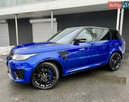 Синій Ленд Ровер Range Rover Sport, об'ємом двигуна 5 л та пробігом 99 тис. км за 59900 $, фото 6 на Automoto.ua