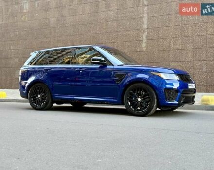 Синій Ленд Ровер Range Rover Sport, об'ємом двигуна 5 л та пробігом 85 тис. км за 51000 $, фото 3 на Automoto.ua