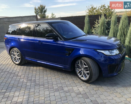 Синій Ленд Ровер Range Rover Sport, об'ємом двигуна 5 л та пробігом 147 тис. км за 37000 $, фото 1 на Automoto.ua