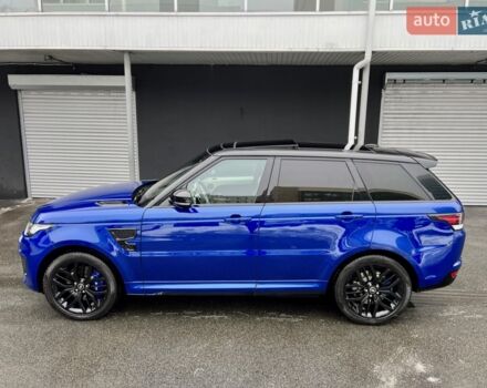 Синій Ленд Ровер Range Rover Sport, об'ємом двигуна 5 л та пробігом 97 тис. км за 59900 $, фото 25 на Automoto.ua