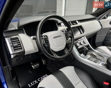 Синій Ленд Ровер Range Rover Sport, об'ємом двигуна 5 л та пробігом 97 тис. км за 59900 $, фото 53 на Automoto.ua