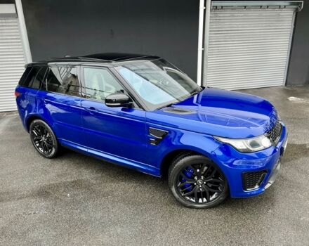 Синій Ленд Ровер Range Rover Sport, об'ємом двигуна 5 л та пробігом 97 тис. км за 59900 $, фото 15 на Automoto.ua
