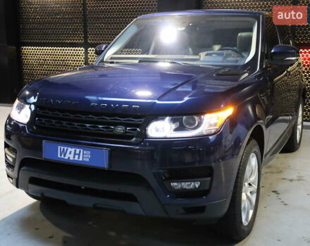 Синій Ленд Ровер Range Rover Sport, об'ємом двигуна 3 л та пробігом 167 тис. км за 27900 $, фото 2 на Automoto.ua