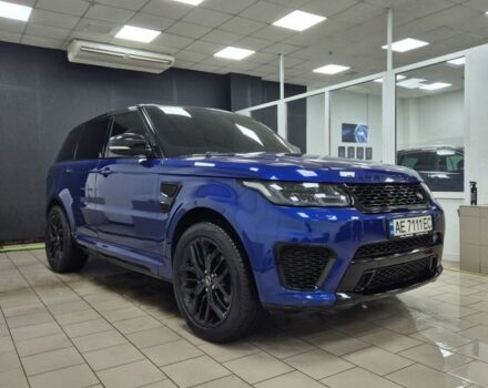 Синій Ленд Ровер Range Rover Sport, об'ємом двигуна 5 л та пробігом 130 тис. км за 41000 $, фото 1 на Automoto.ua