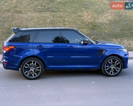 Синий Ленд Ровер Рендж Ровер Спорт, объемом двигателя 5 л и пробегом 159 тыс. км за 47000 $, фото 10 на Automoto.ua