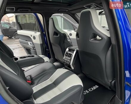 Синій Ленд Ровер Range Rover Sport, об'ємом двигуна 5 л та пробігом 99 тис. км за 59900 $, фото 71 на Automoto.ua