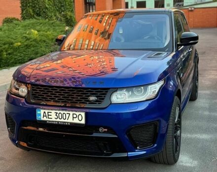 Синій Ленд Ровер Range Rover Sport, об'ємом двигуна 5 л та пробігом 148 тис. км за 34000 $, фото 12 на Automoto.ua