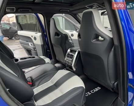 Синій Ленд Ровер Range Rover Sport, об'ємом двигуна 5 л та пробігом 97 тис. км за 59900 $, фото 70 на Automoto.ua