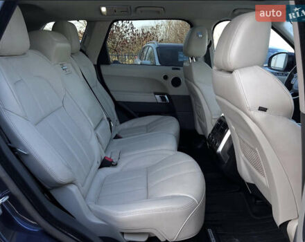 Синій Ленд Ровер Range Rover Sport, об'ємом двигуна 2.99 л та пробігом 102 тис. км за 23500 $, фото 7 на Automoto.ua